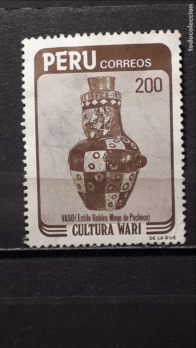 Sellos: PER&Uacute;. A&Ntilde;O 1984. &deg;. YVERT 777 - Foto 1