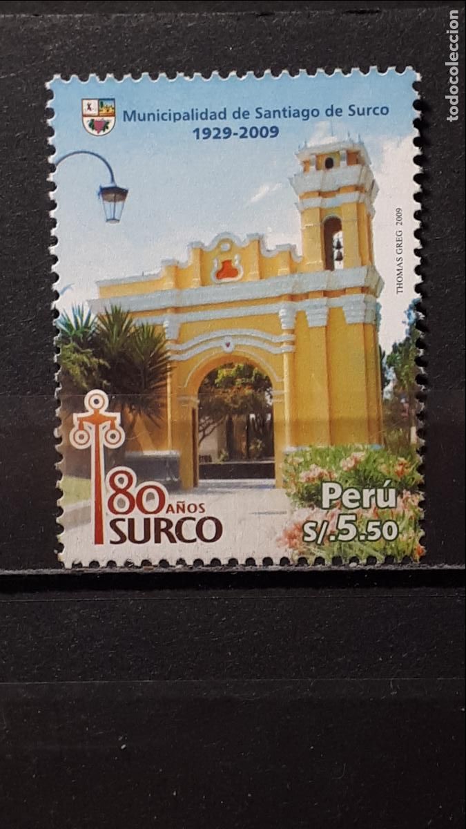 Sellos: PER&Uacute;. A&Ntilde;O 2009. **. A catalogar - Foto 1