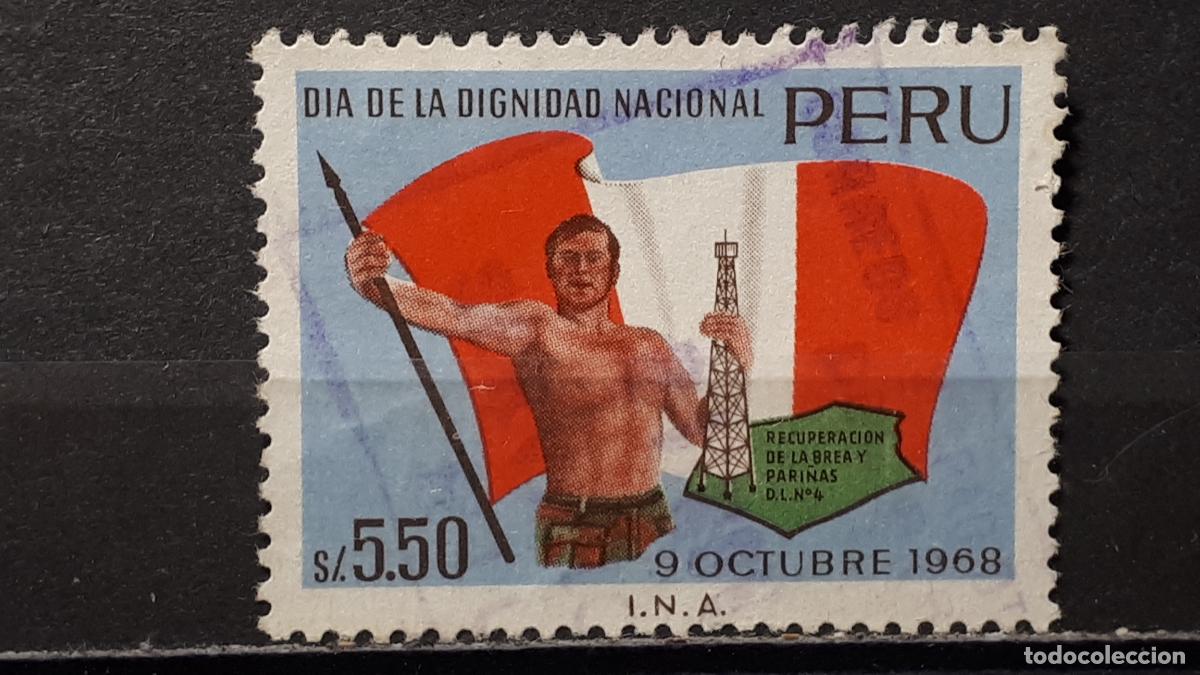 Sellos: PER&Uacute;. A&Ntilde;O 1969. &deg;. YVERT 502 - Foto 1