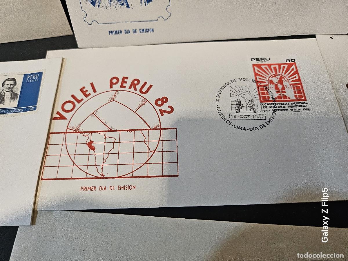 Sellos: 16 sobres con sellos del peru - Foto 9