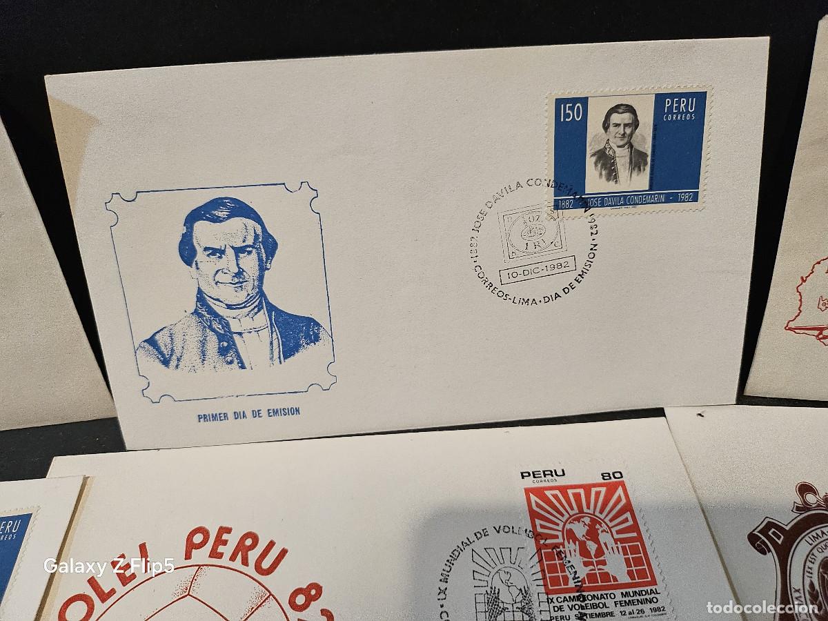 Sellos: 16 sobres con sellos del peru - Foto 10