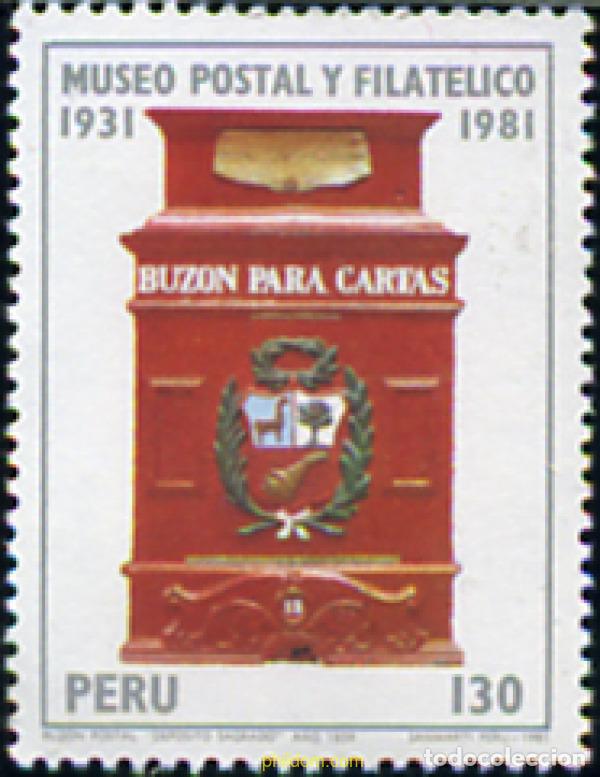 Sellos: 351301 MNH PERU 1981 MUSEO POSTAL - Foto 1