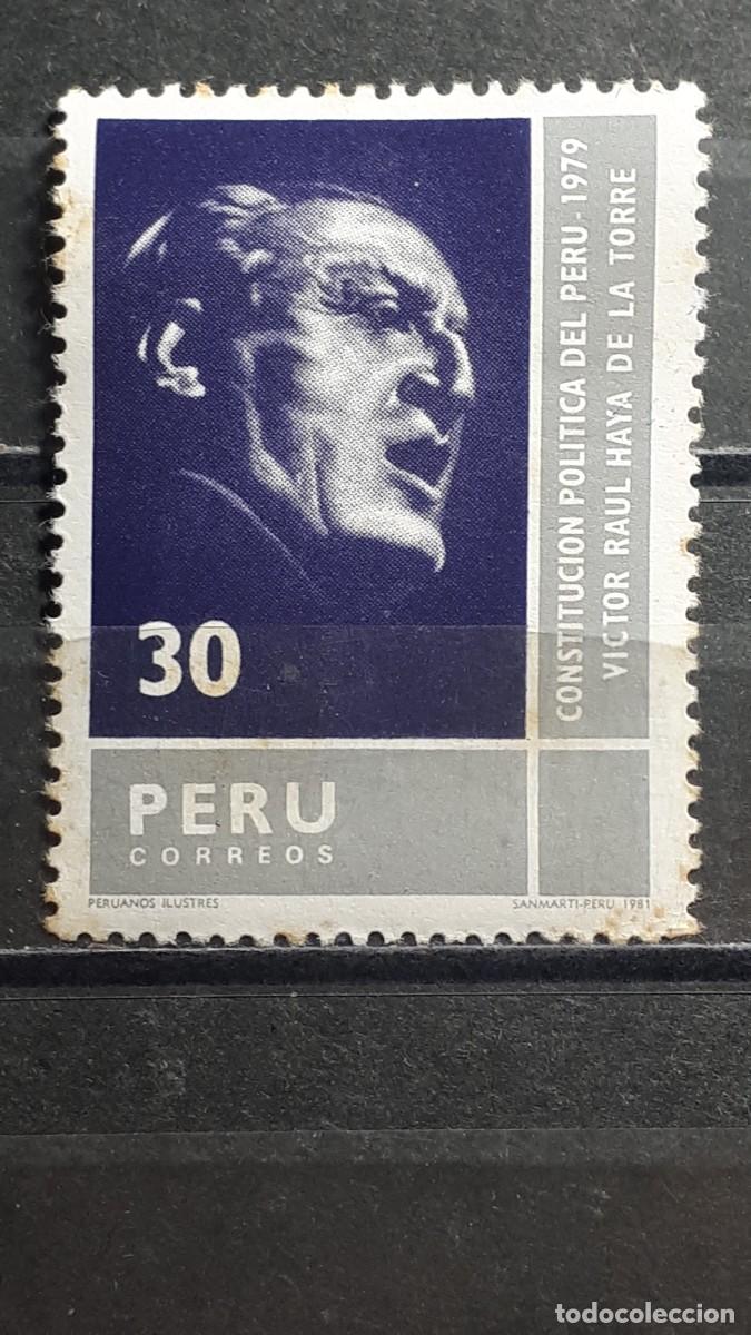 Sellos: PER&Uacute; . A&Ntilde;O 1981. **. YVERT 704 - Foto 1