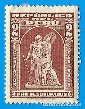 Sellos: Peru. 1938. Scott # RA29. Ayuda a los desamparados - Foto 1