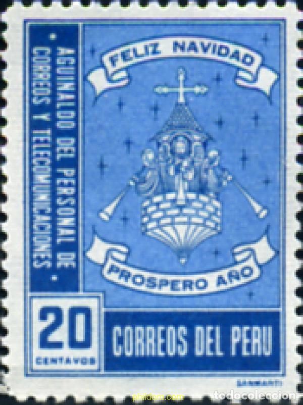 Sellos: 294319 MNH PERU 1961 NAVIDAD - Foto 1