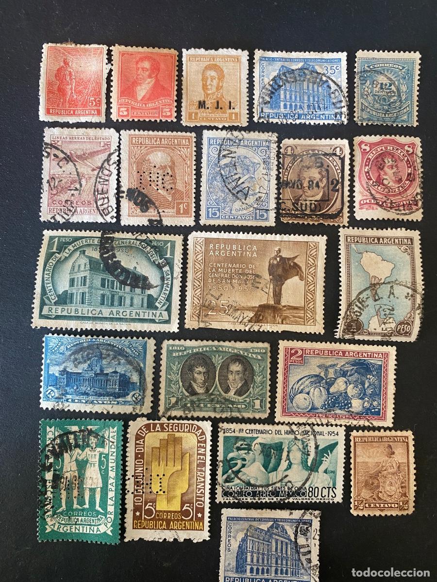 Sellos: Per&uacute;, lote de sellos antiguos - Foto 1