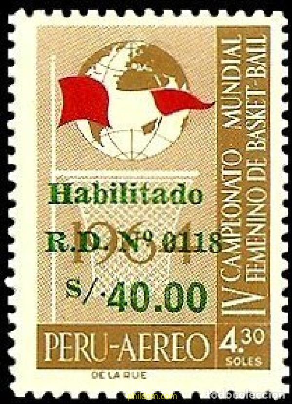 Sellos: 772368 MNH PERU 1979 SERIE BASICA - Foto 1