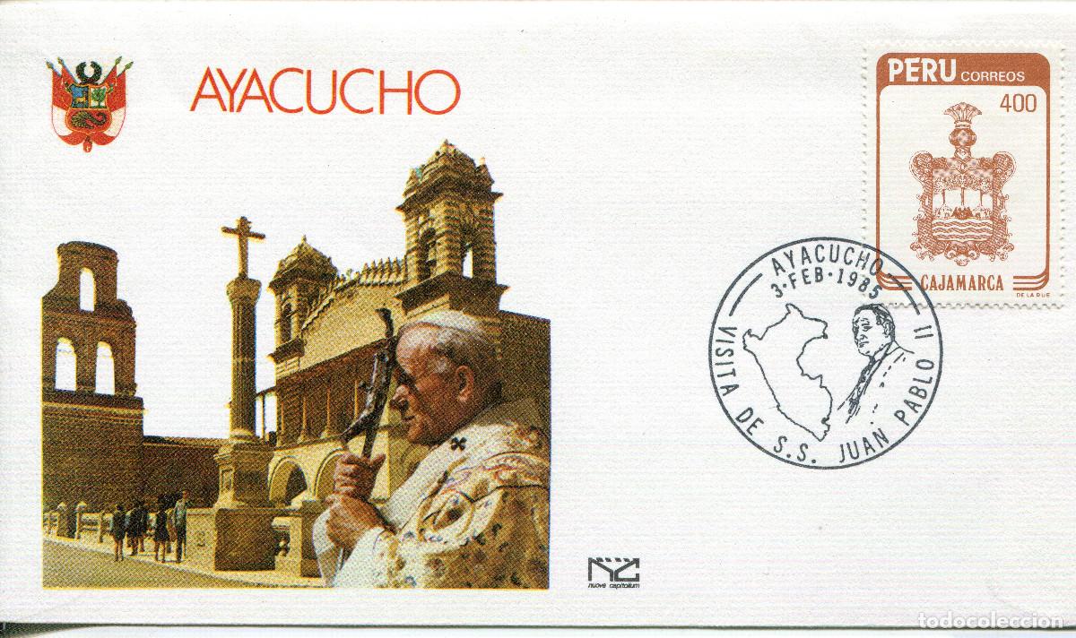 Briefmarken: PERU 1984 CARTA FDC MICHEL PE 1274