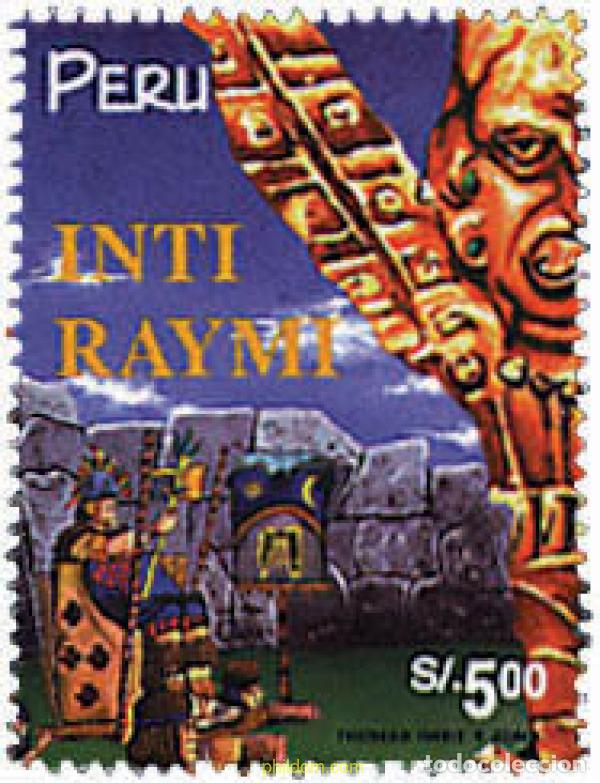 Stamps: 204737 MNH PERU 1998 FIESTA DE INTI RAYMI