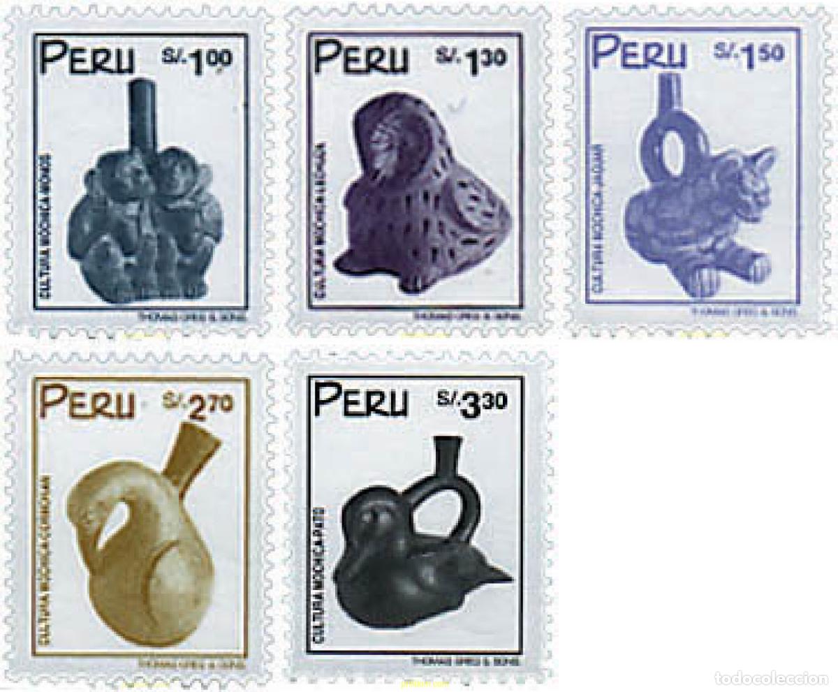 Briefmarken: 204736 MNH PERU 1998 CULTURA MOCHICA