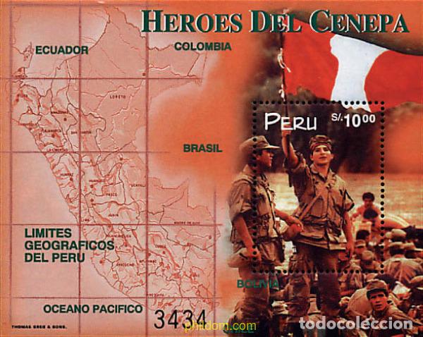 Briefmarken: 204742 MNH PERU 1998 HOMENAJE A LOS HEROES DEL RIO CENEPA