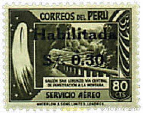 Stamps: 565680 MNH PERU 1948 SERIE BASICA