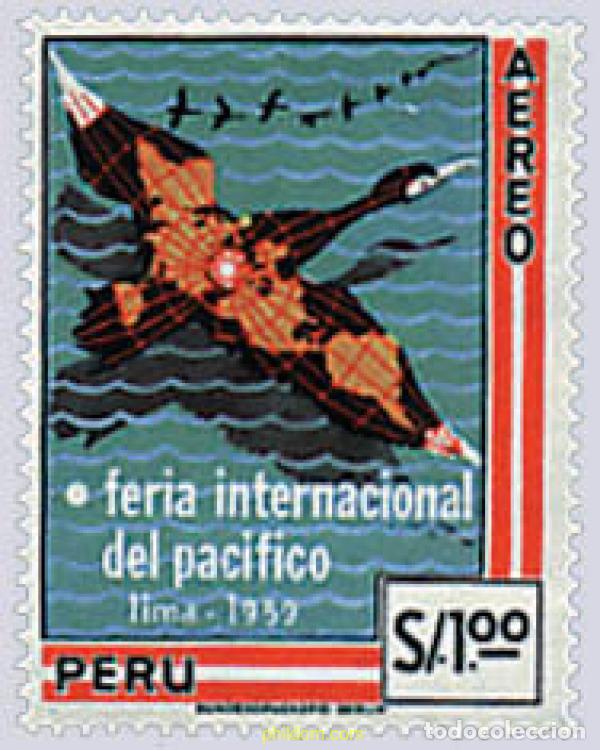 Sellos: 624857 HINGED PERU 1960 FERIA INTERNACIONAL DEL PACIFICO EN LIMA