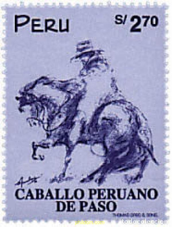 Sellos: 229141 MNH PERU 1998 CABALLO PERUANO DE PASO