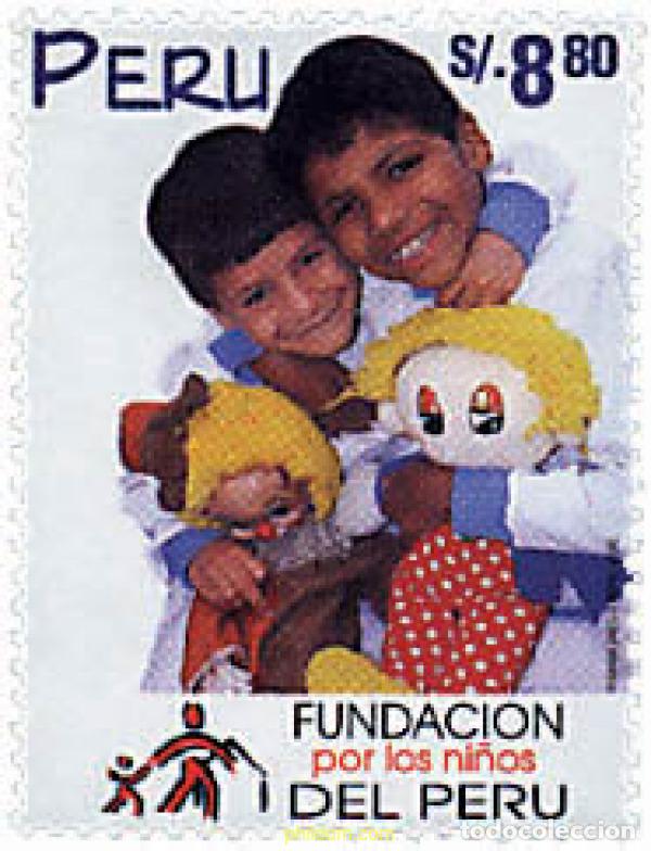 Sellos: 204747 MNH PERU 1998 FUNDACION POR LOS NI&Ntilde;OS DEL PERU