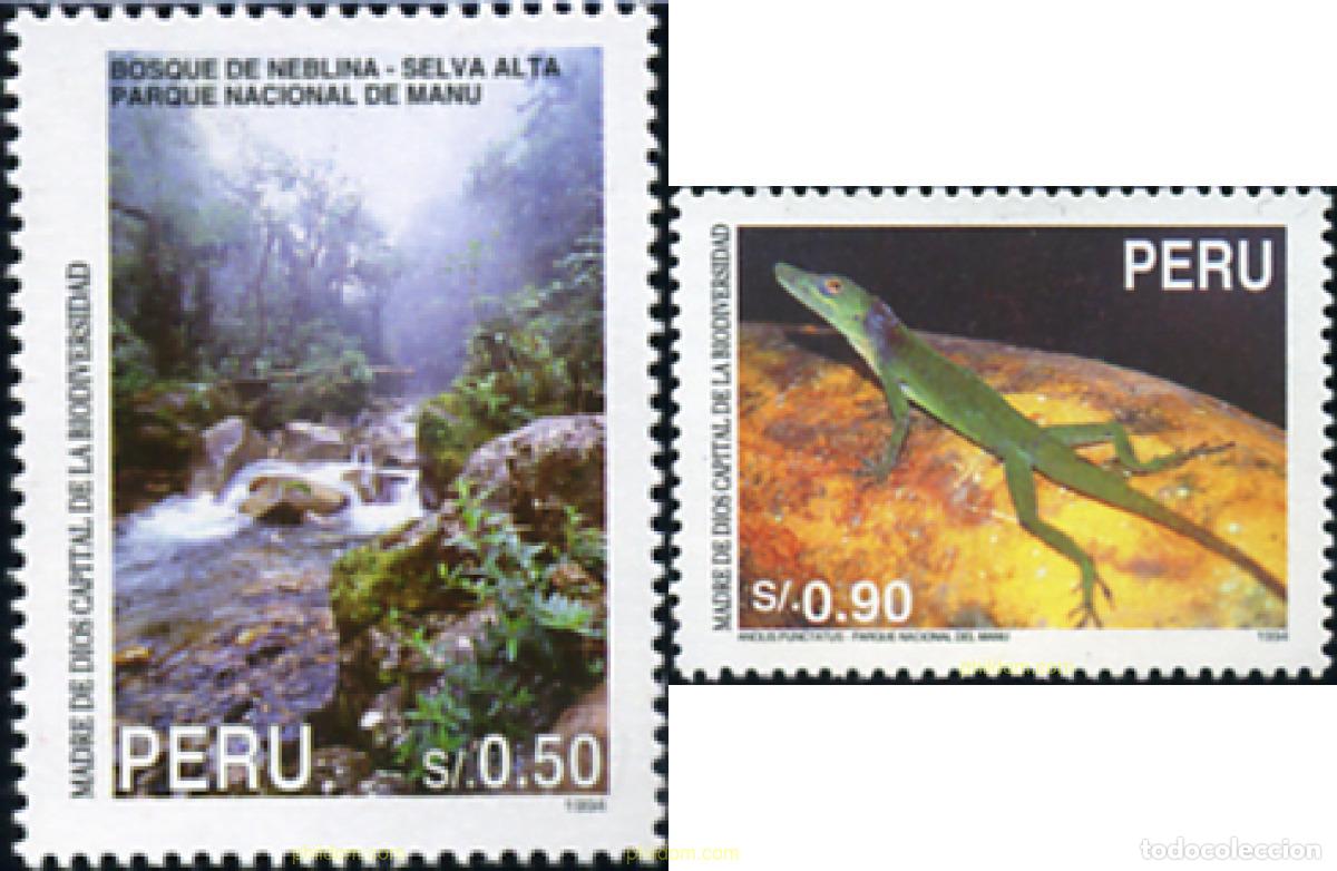 Stamps: 28323 MNH PERU 1995 PARQUE NACIONAL DE MANU