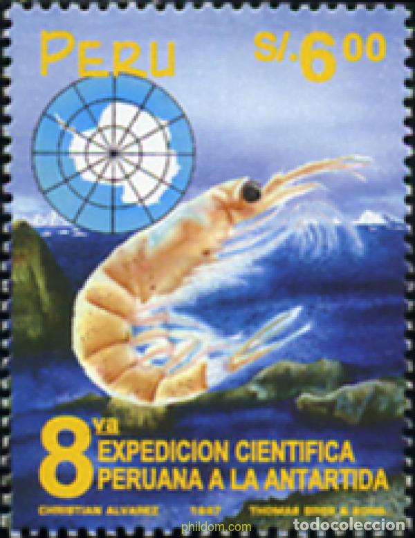 Sellos: 28629 MNH PERU 1997 8 EXPEDICION PERUANA A LA ANTARTIDA