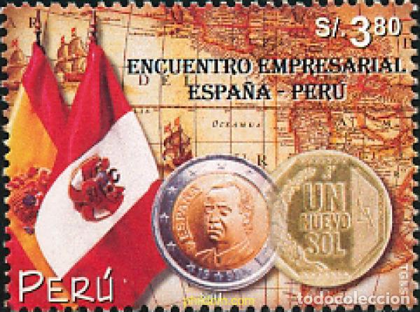 Briefmarken: 122428 MNH PERU 2002 CONFERENCIA ECONOMICA ESPA&Ntilde;A-PERU