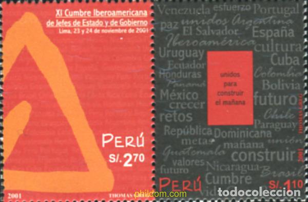 Briefmarken: 122404 MNH PERU 2002 11 CIMERA IBEROAMERICANA DE JEFES DE ESTADO
