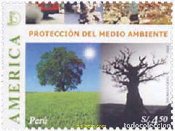Sellos: 148307 MNH PERU 2004 AMERICA-UPAEP 2004 - PROTECCION DEL MEDIO AMBIENTE