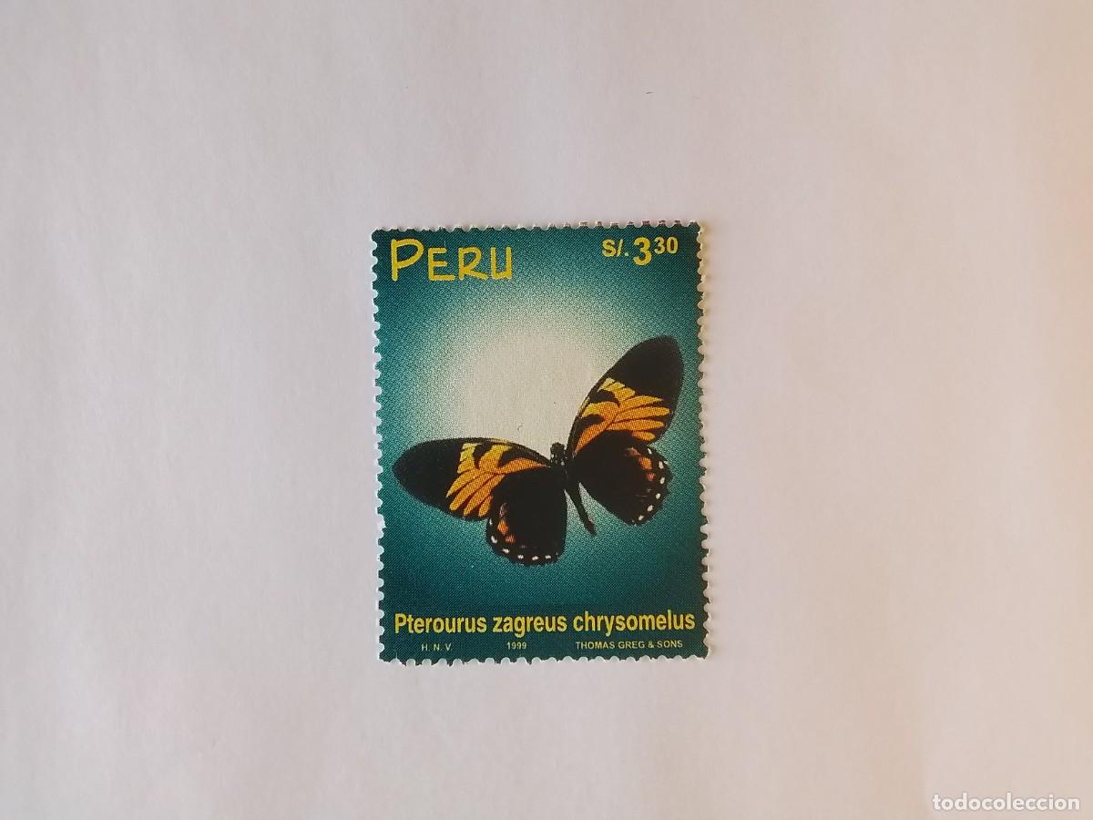Sellos: A&Ntilde;O 1999 PER&Uacute; SELLO USADO