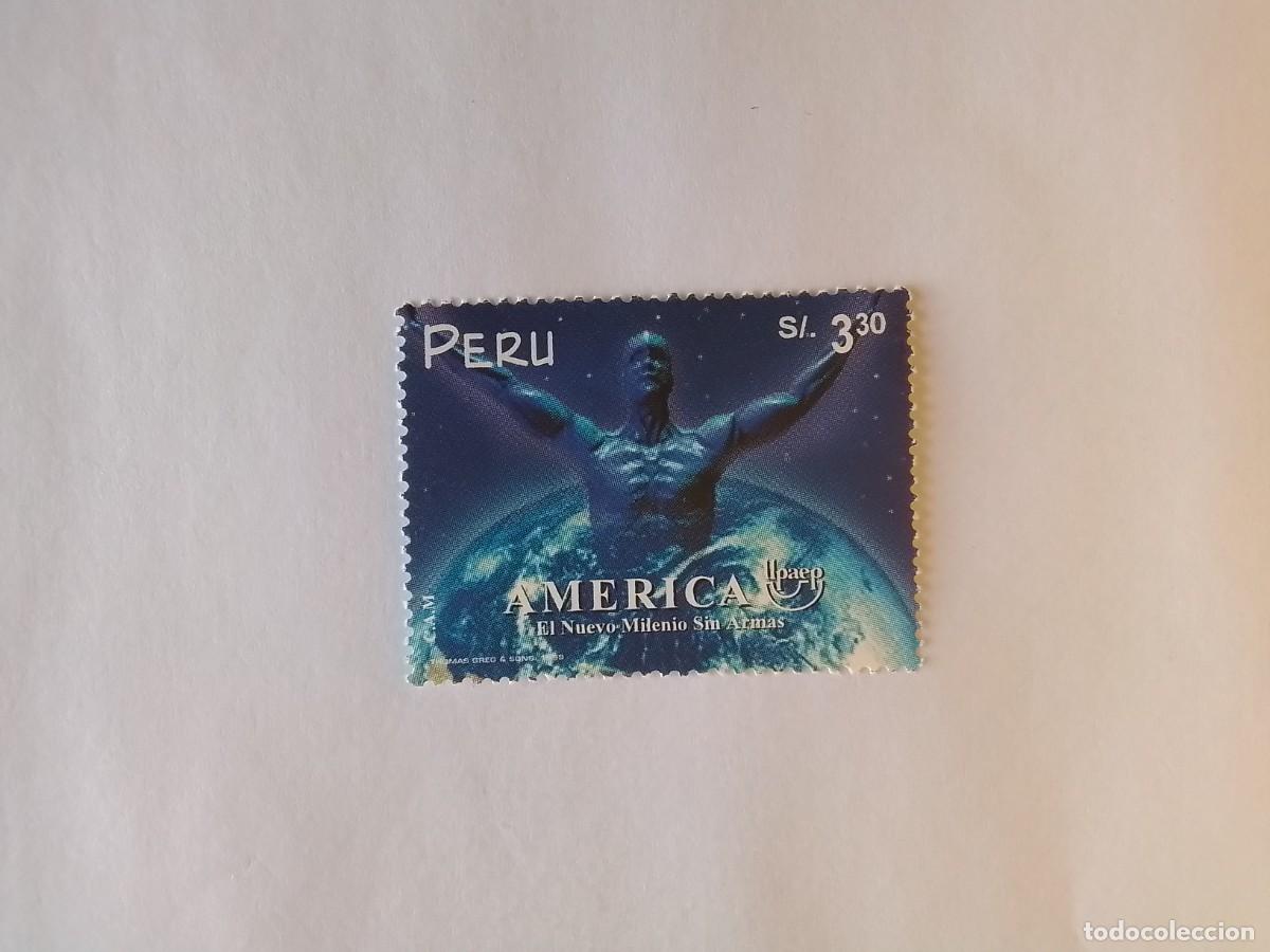 Sellos: A&Ntilde;O 1999 PER&Uacute; SELLO USADO