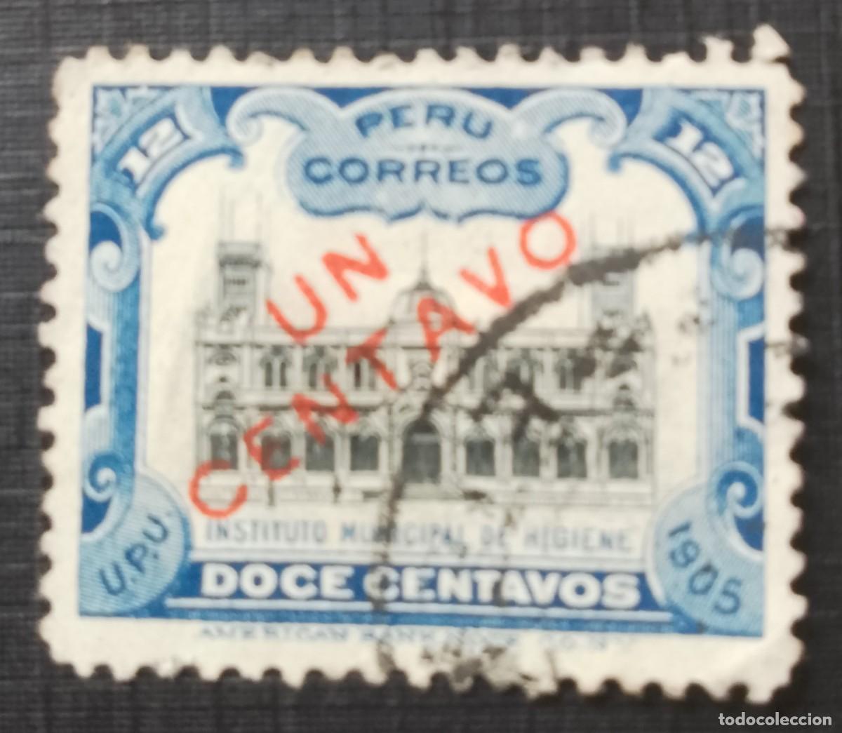 Sellos: 12 CENTAVOS - INSTITUTO MUNICIPAL DE HIGIENE