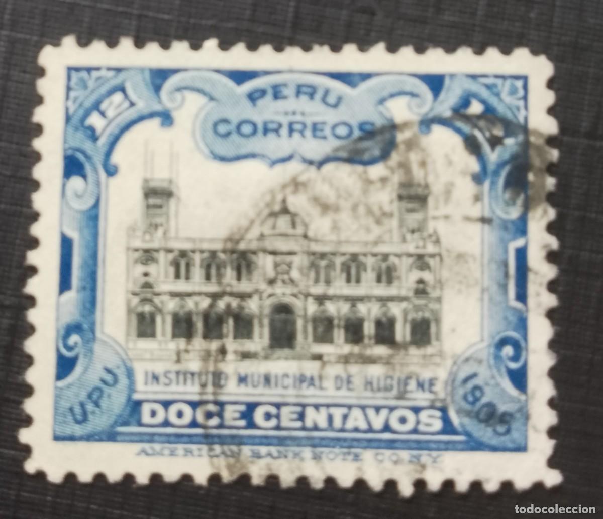 Sellos: 12 CENTAVOS - INSTITUTO MUNICIPAL DE HIGIENE
