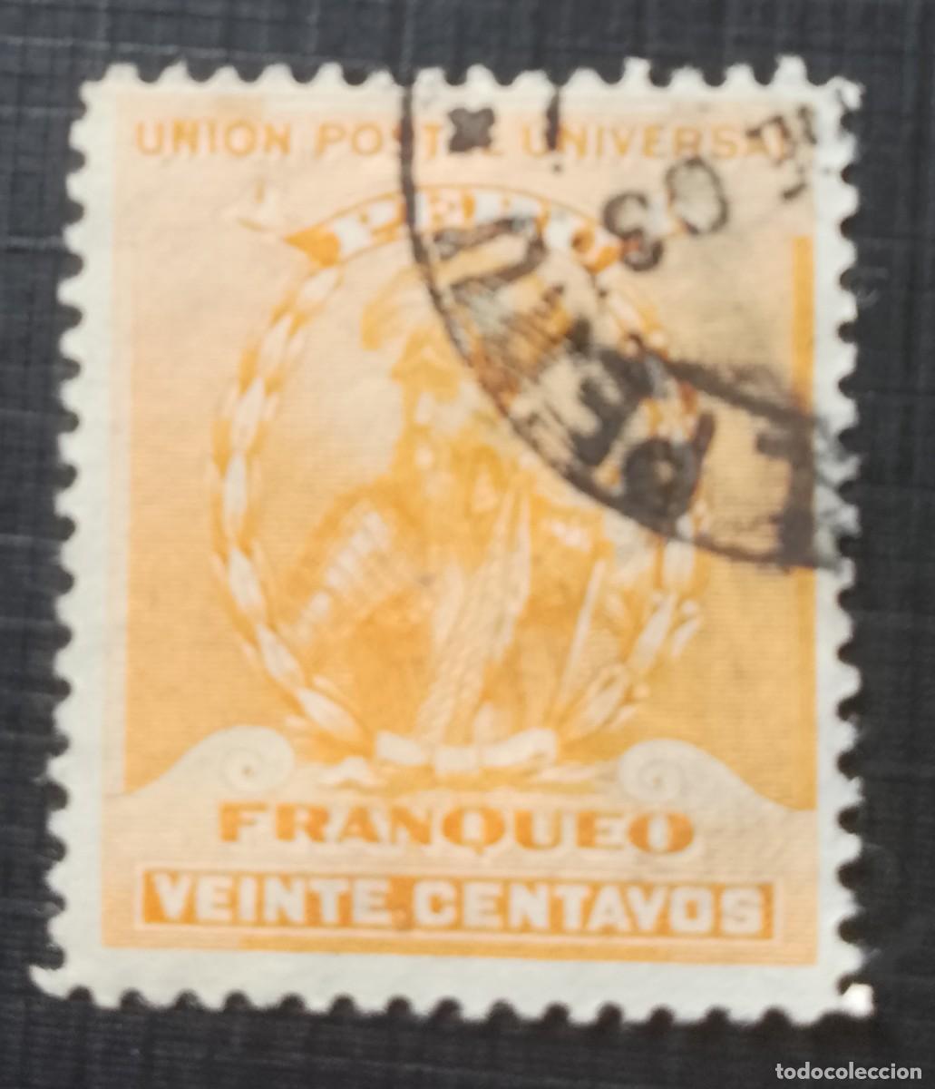 Sellos: 20 CENTAVOS - UNION POSTAL UNIVERSAL