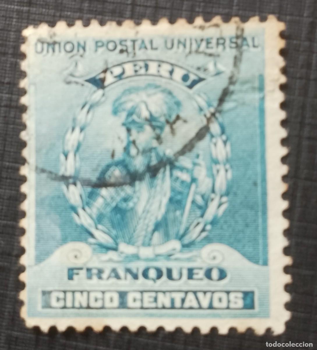 Sellos: 5 CENTAVOS - UNION POSTAL UNIVERSAL