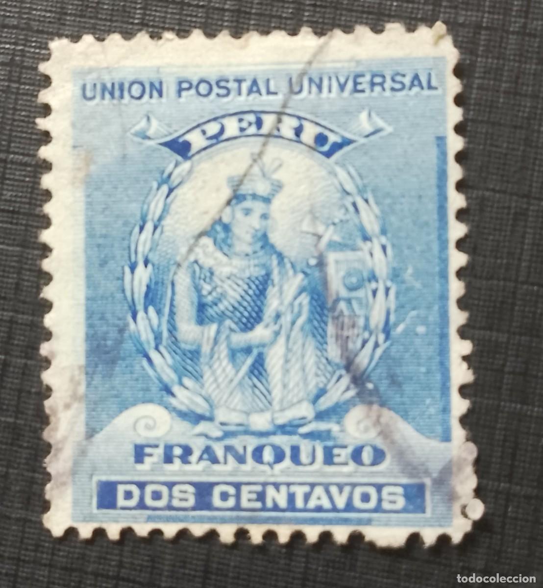 Sellos: 2 CENTAVOS - UNION POSTAL UNIVERSAL