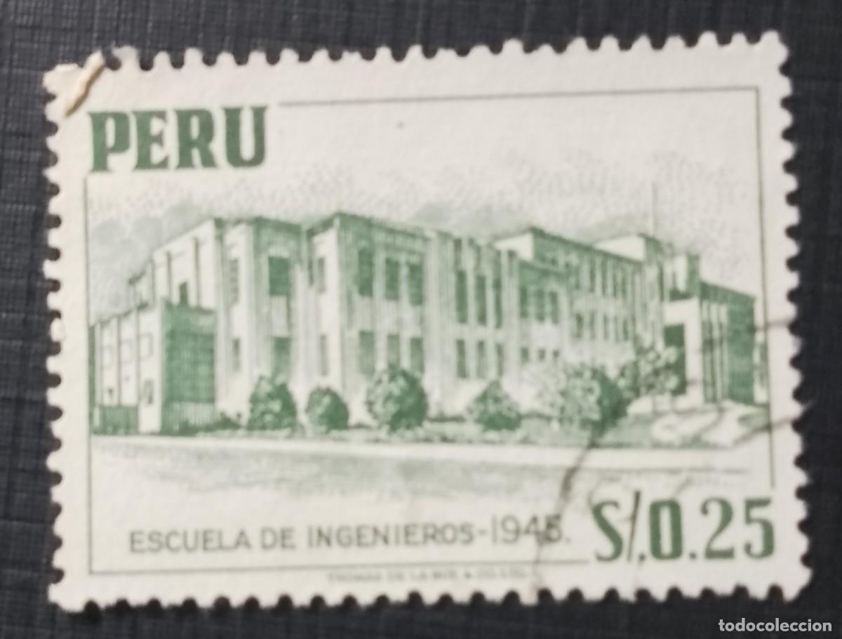 Sellos: V/F 0.25 - A&Ntilde;O 1952/59 - ESCUELA DE INGENIEROS, IMPRENTA THOMAS DE LA RUE