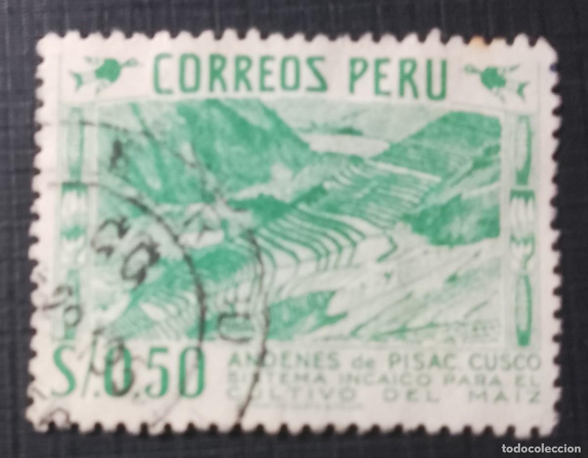 Sellos: V/F 0,50 SOLES, A&Ntilde;O 1966 - ANDENES DE PISAC, CUSCO - SC 500
