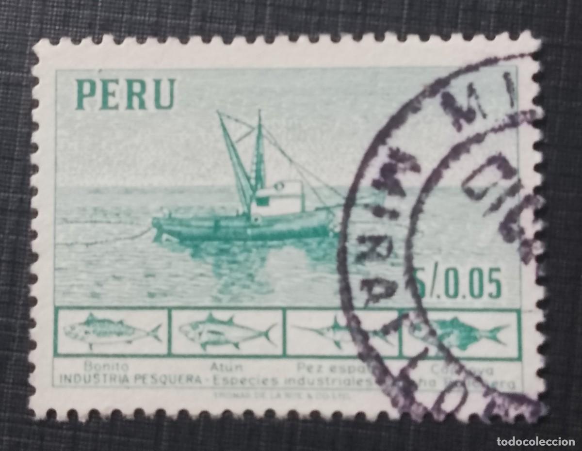 Sellos: V/F 0,05 SOLES - INDUSTRIA PESQUERA