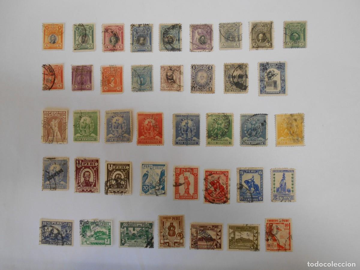 Sellos: PER&Uacute;, 95 SELLOS DIFERENTES