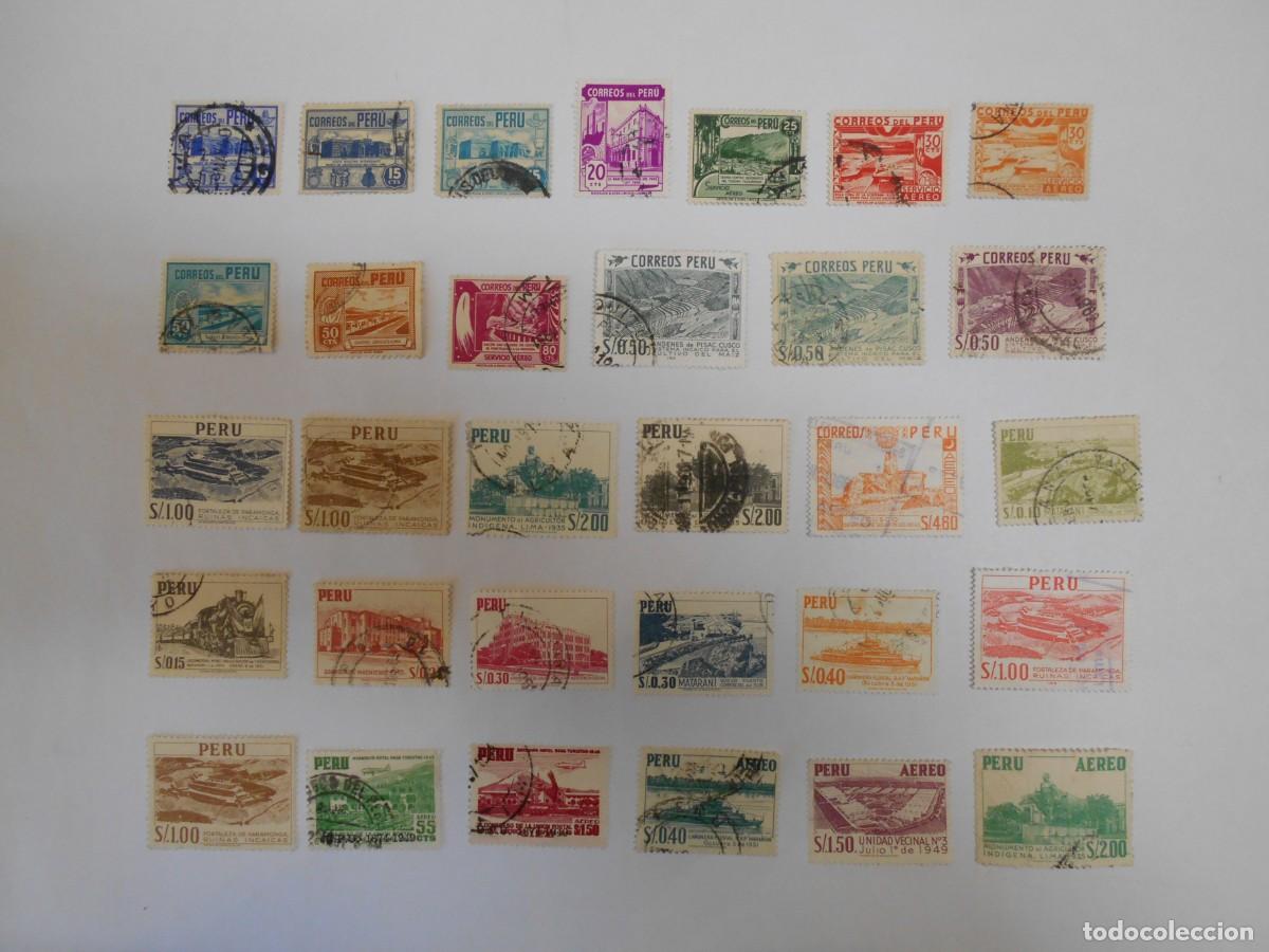 Sellos: PER&Uacute;, 95 SELLOS DIFERENTES - Foto 2