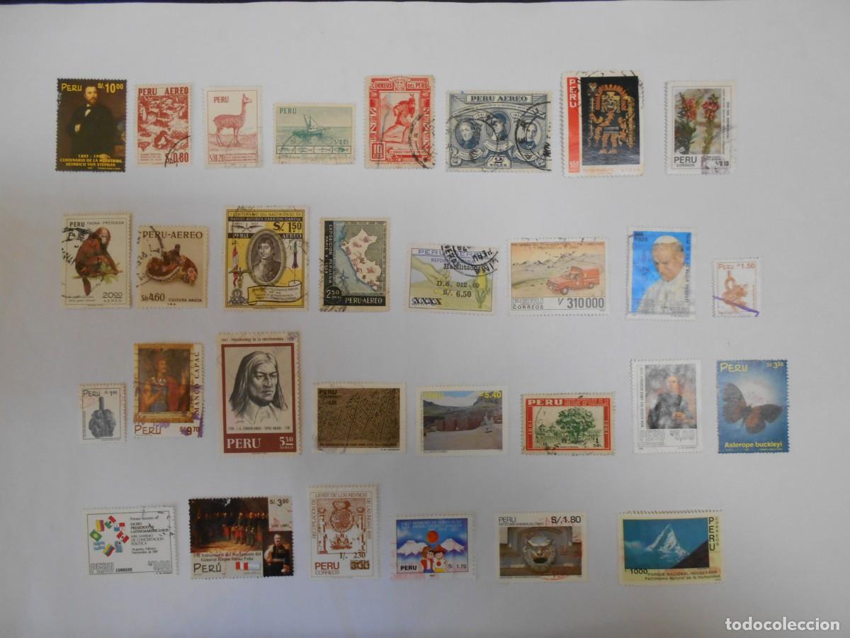 Sellos: PER&Uacute;, 95 SELLOS DIFERENTES - Foto 3
