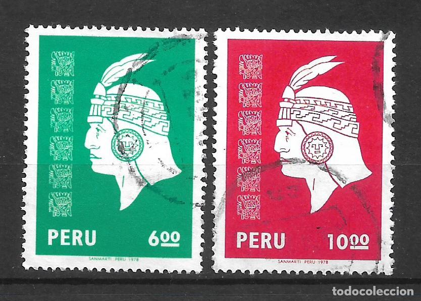 Sellos: peru 1978 #644-645 usado - 11/17