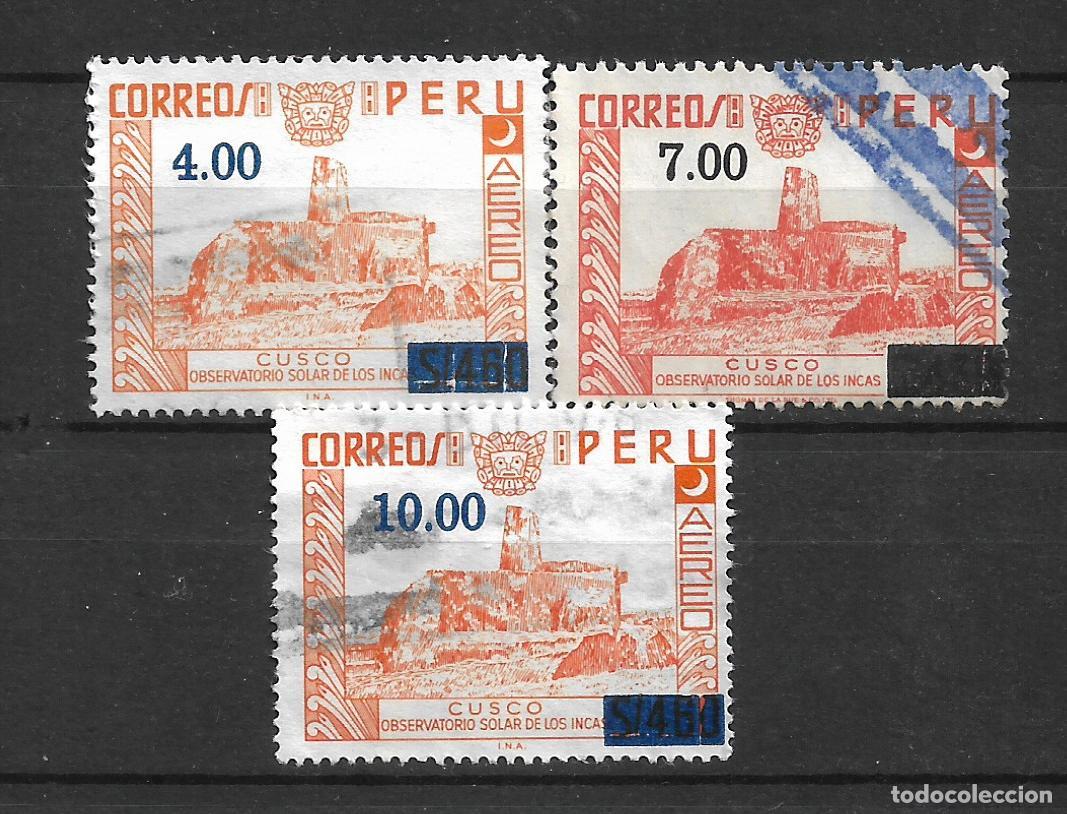 Sellos: peru 1977 sellos usado aereo - 11/20