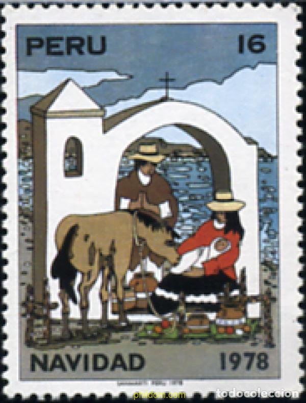 Sellos: 351249 MNH PERU 1978 NAVIDAD