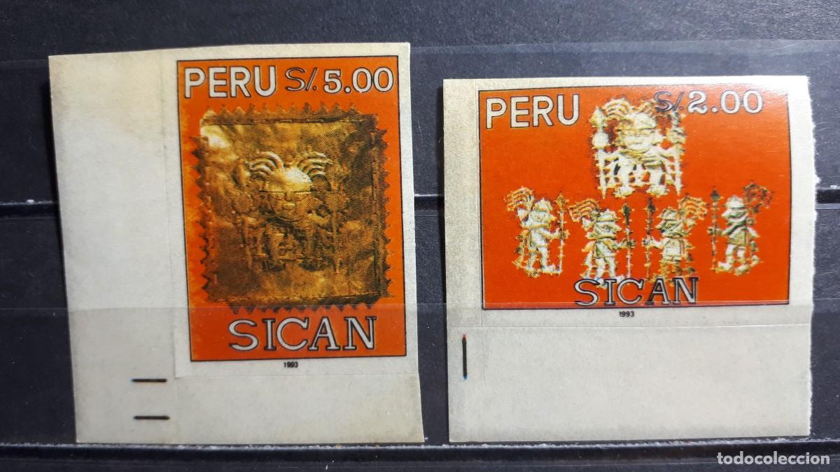Sellos: PER&Uacute;. A&Ntilde;O 1993. **. YVERT 984/5