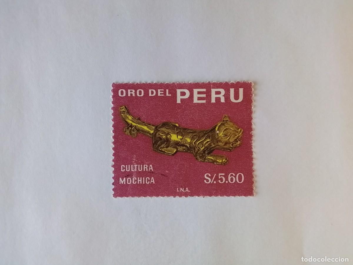 Sellos: A&Ntilde;O 1968 PER&Uacute; SELLO USADO