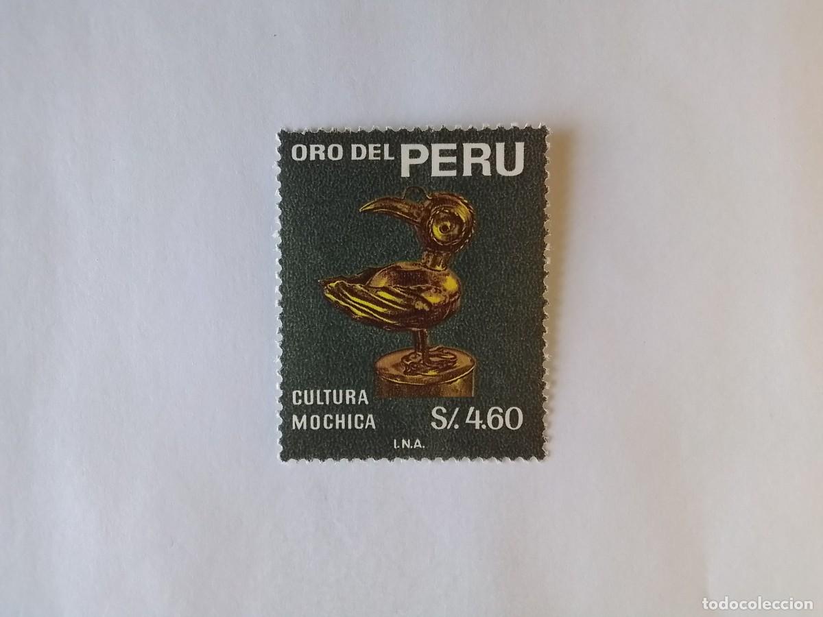 Sellos: A&Ntilde;O 1968 PER&Uacute; SELLO USADO