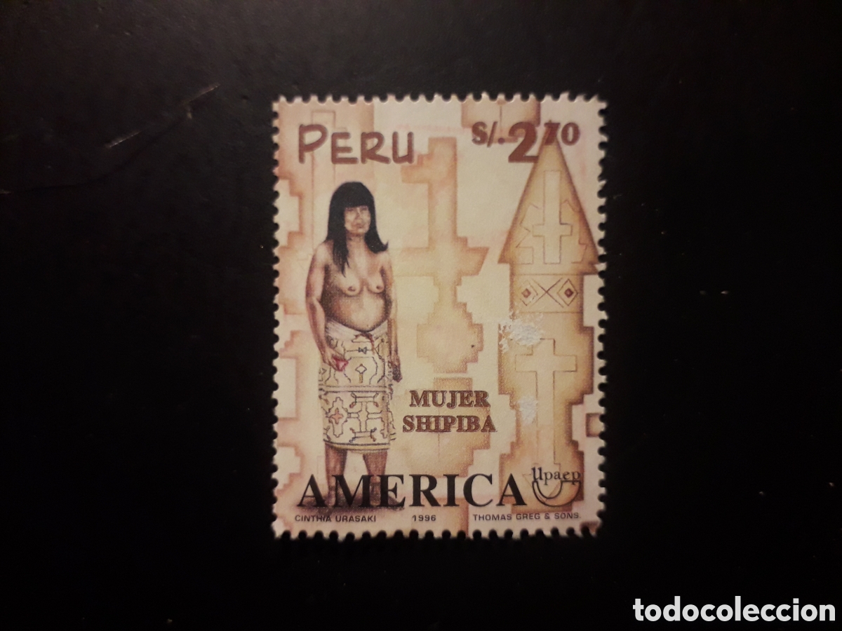 Sellos: PER&Uacute;, YVERT 1105 SELLO SUELTO USADO 1997 AM&Eacute;RICA UPAEP, TRAJES T&Iacute;PICOS PEDIDO M&Iacute;NIMO 3&euro;