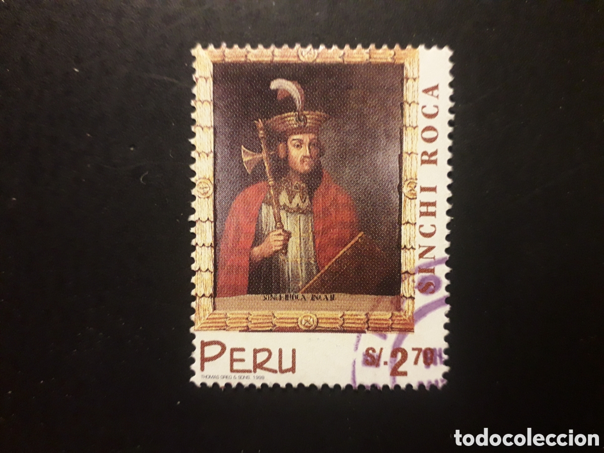 Sellos: PER&Uacute;, YVERT 1139 SELLO SUELTO USADO 1998 EMPERADORES INCAS PEDIDO M&Iacute;NIMO 3&euro;