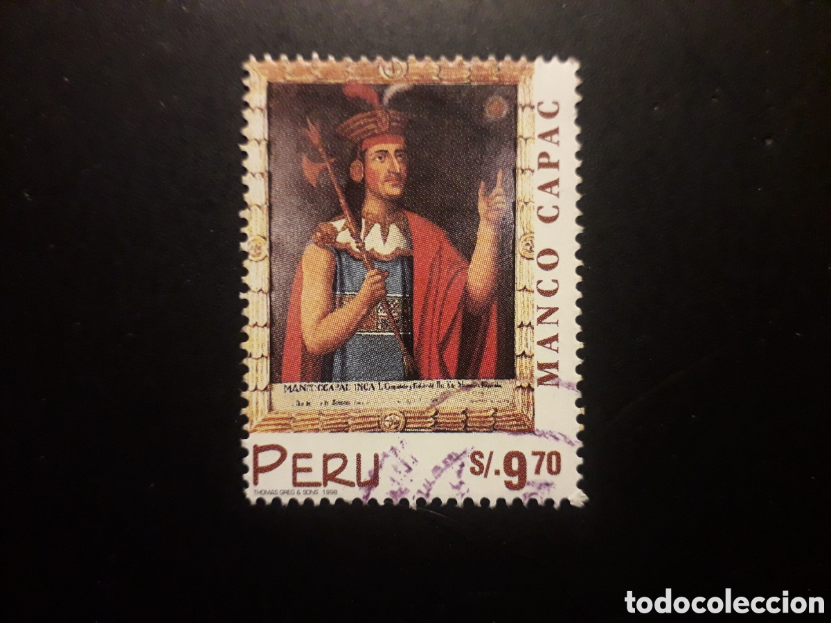 Sellos: PER&Uacute;, YVERT 1141 SELLO SUELTO USADO 1998 EMPERADORES INCAS PEDIDO M&Iacute;NIMO 3&euro;