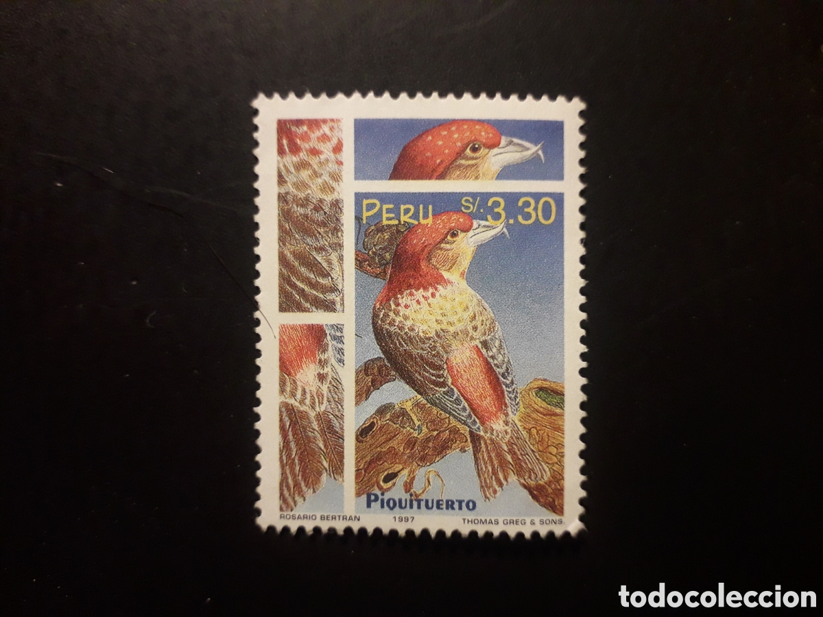 Sellos: PER&Uacute;, YVERT 1116 SELLO SUELTO USADO 1997 FAUNA AVES PEDIDO M&Iacute;NIMO 3&euro;