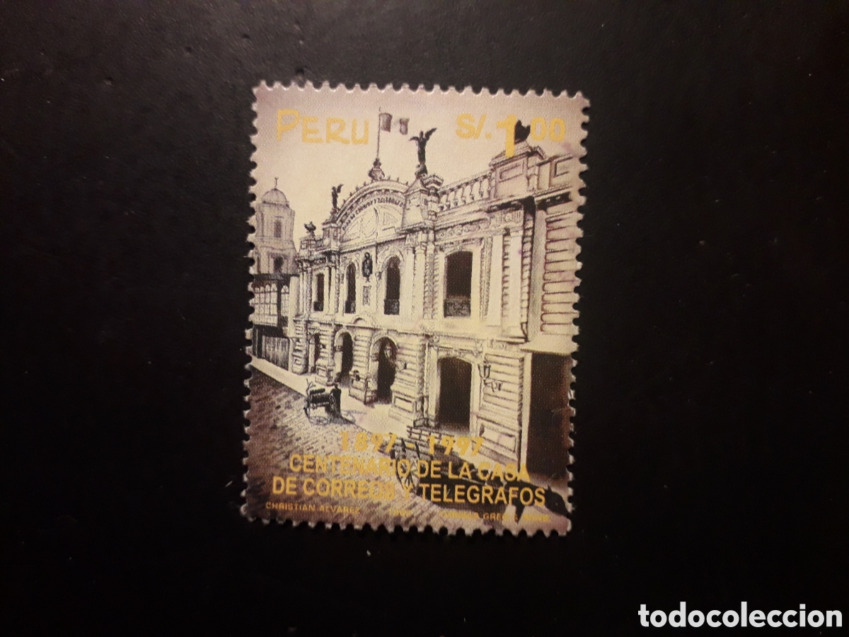 Sellos: PER&Uacute;, YVERT 1124 SERIE COMPLETA USADA 1997 OFICINA DE CORREOS PEDIDO M&Iacute;NIMO 3&euro;