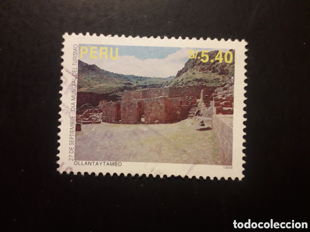 Sellos: PER&Uacute;, YVERT 1050 SERIE COMPLETA USADA 1995 TURISMO, RUINAS DE OYANTAYTAMBO PEDIDO M&Iacute;NIMO 3&euro;