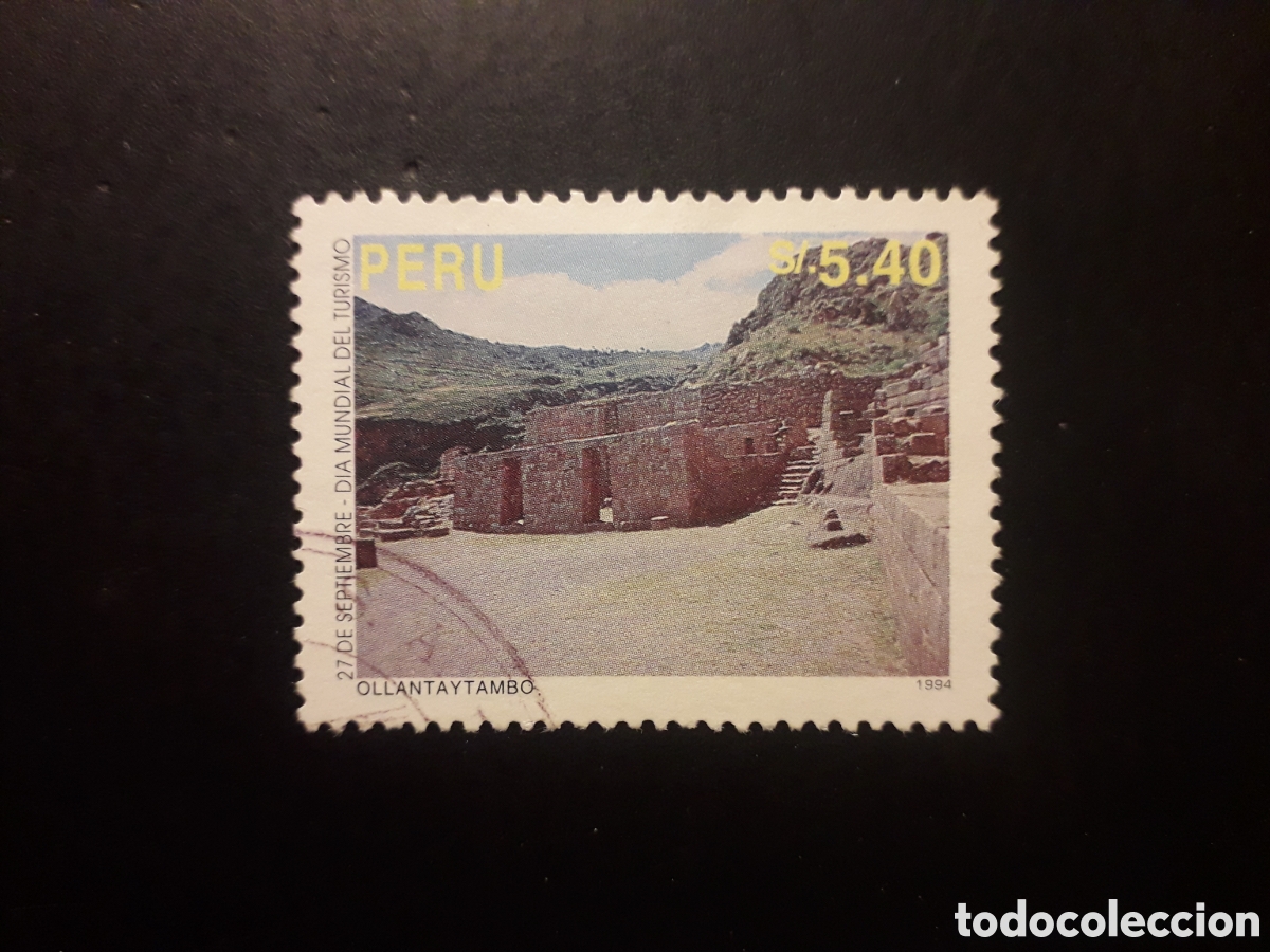 Sellos: PER&Uacute;, YVERT 1050 SERIE COMPLETA USADA 1995 TURISMO RUINAS DE OYANTAYTAMBO PEDIDO M&Iacute;NIMO 3&euro;